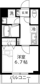 ＬＯＣ’Ｓ　ＳＡＧＩＮＵＭＡ・122号室の間取り