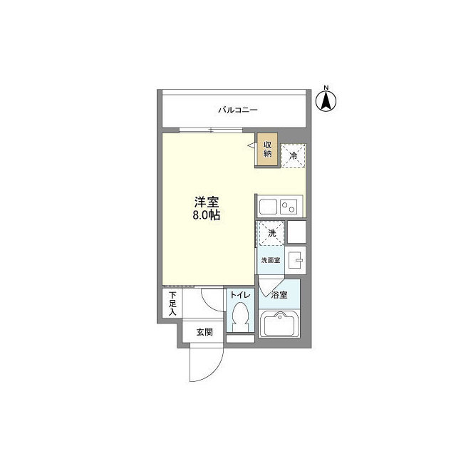 パルムクレスト武蔵小山 サウス棟の間取り