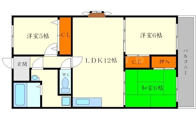 メゾン楓の間取り