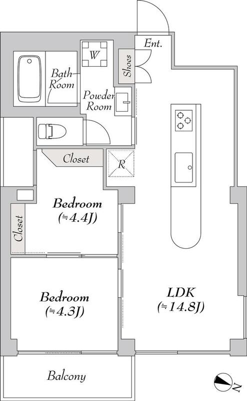ルミーク早稲田の間取り