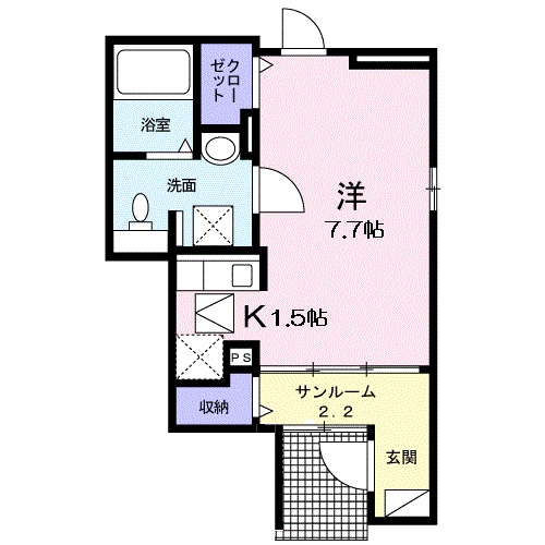 エスポワール森が丘の間取り
