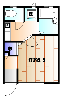 玉学ウィンの間取り