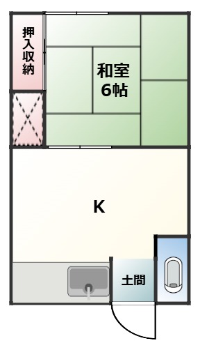 平井荘の間取り