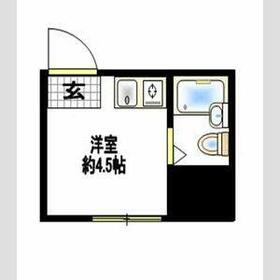 シャルム上落合・303号室の間取り