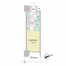 スペーシア江坂広芝町の間取り