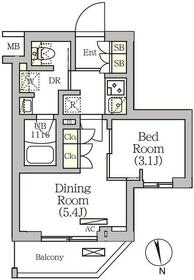 ARKMARK南品川の間取り