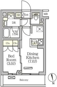 ARKMARK南品川の間取り