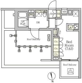 ARKMARK南品川の間取り