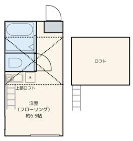 フォンテーヌコート川崎・205号室の間取り