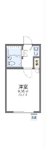 レオパレスさがみ野第8の間取り