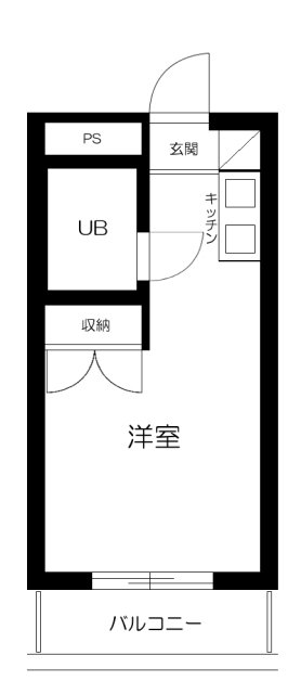 ステラ石神井・408号室の間取り