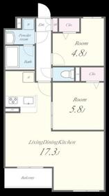 GREEN GABLES FAMIRIA Bの間取り