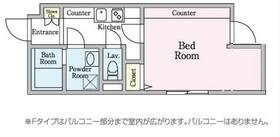 パークヴィラ六町・205号室の間取り