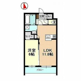 棒屋第17住吉ハイツの間取り