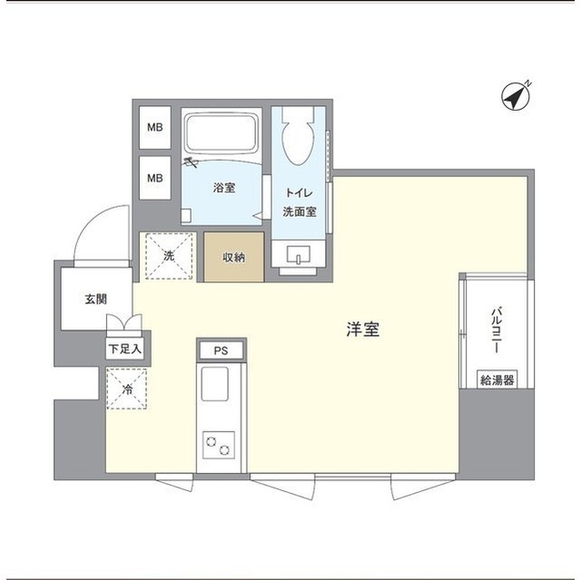 ＰＡＴＨ代々木上原・304号室の間取り