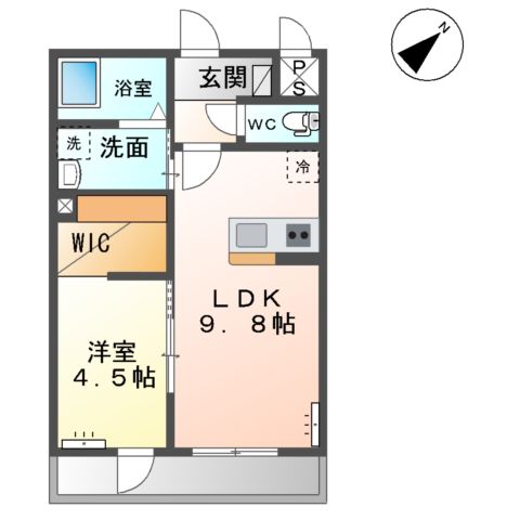 仮)土浦市乙戸南新築アパートの間取り