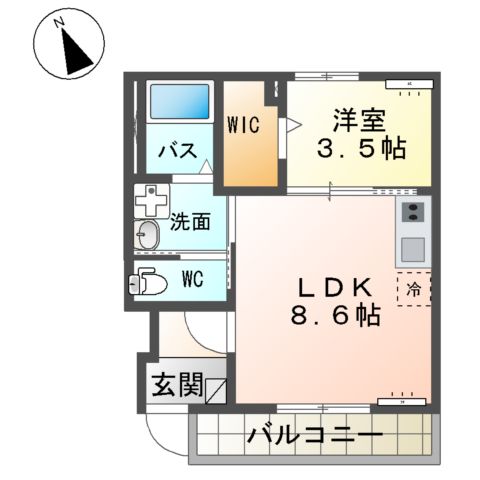 グランバレーⅡの間取り