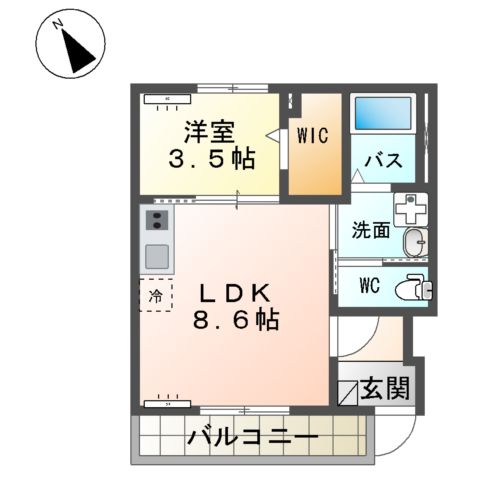 グランバレーⅡの間取り