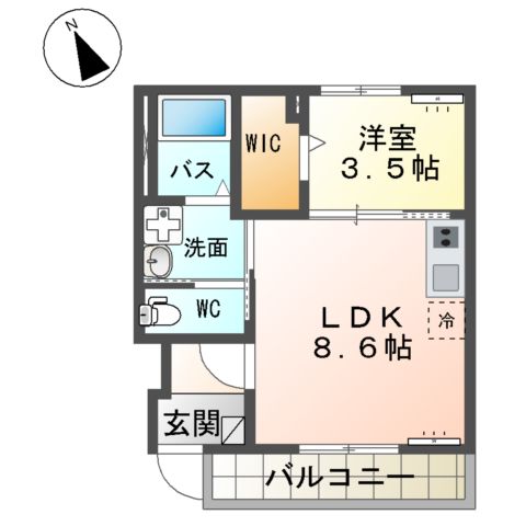 グランバレーⅡの間取り