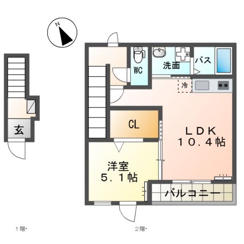 グランバレーⅡの間取り