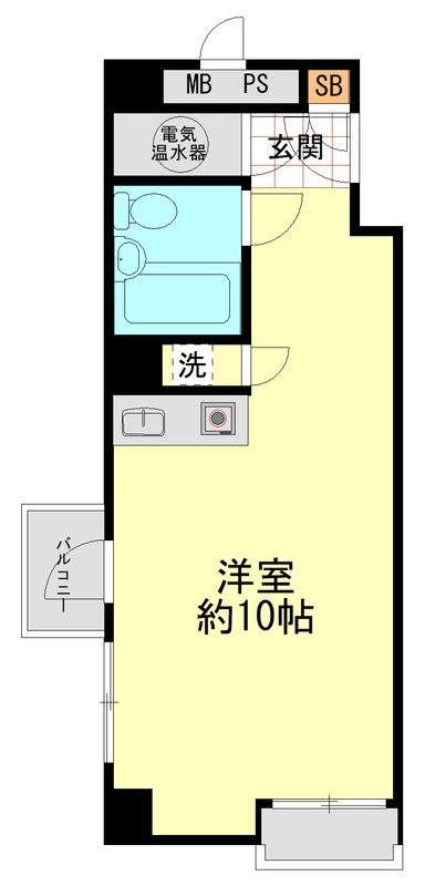 九段アビタシオンの間取り