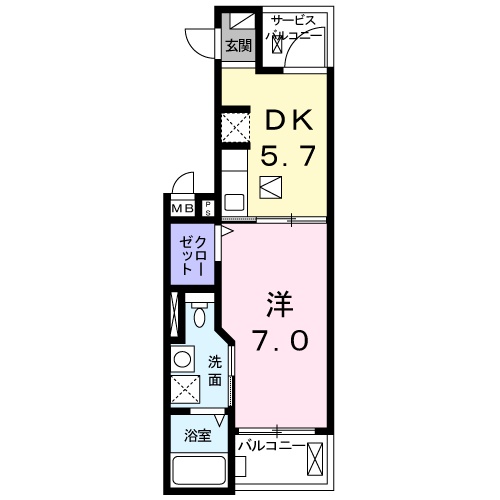 ベル グランの間取り