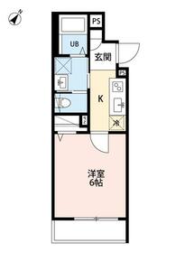ｒｏｂｏｔ　ｈｏｍｅ　柳瀬川Ⅱ・302号室の間取り