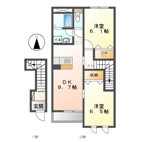 ファミリーハウス禾森の間取り
