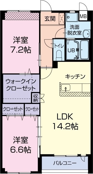 Plandor Oneの間取り