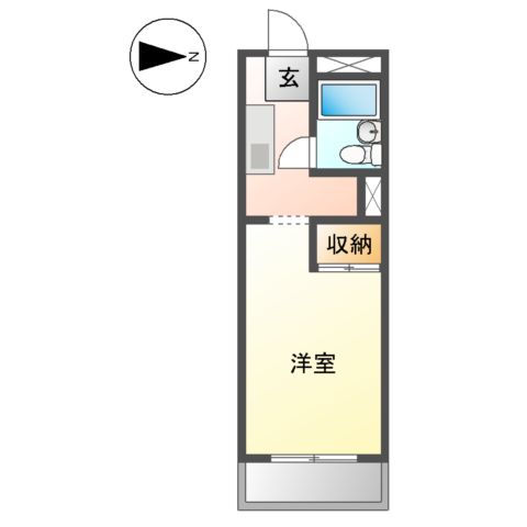 ニュータウン神守Ⅱの間取り