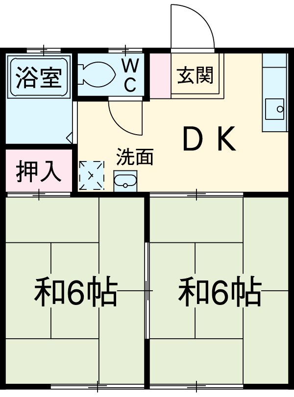 サンライフ小笠の間取り
