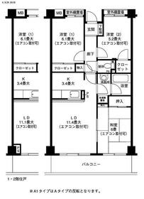 ディアパーク杉田南の間取り