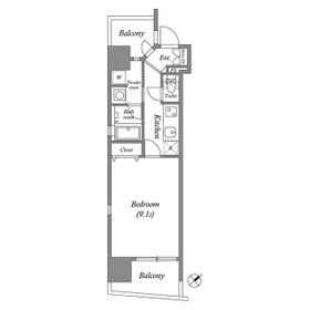千種アヴァンギャルドプレイスの間取り