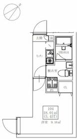 フラシア北赤羽の間取り