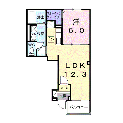 カーサバレンシア多米西町の間取り