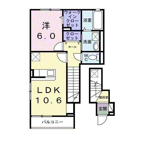 カーサバレンシア多米西町の間取り