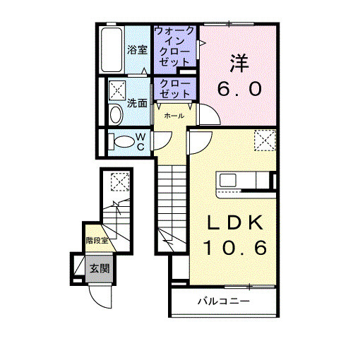 カーサバレンシア多米西町の間取り