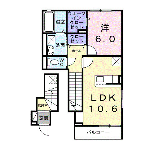 カーサバレンシア多米西町の間取り