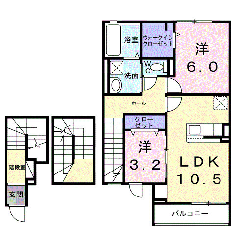 カーサバレンシア多米西町の間取り