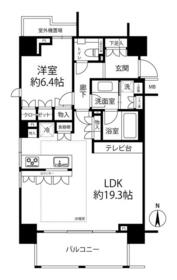 パークハウス麻布十番アーバンスの間取り