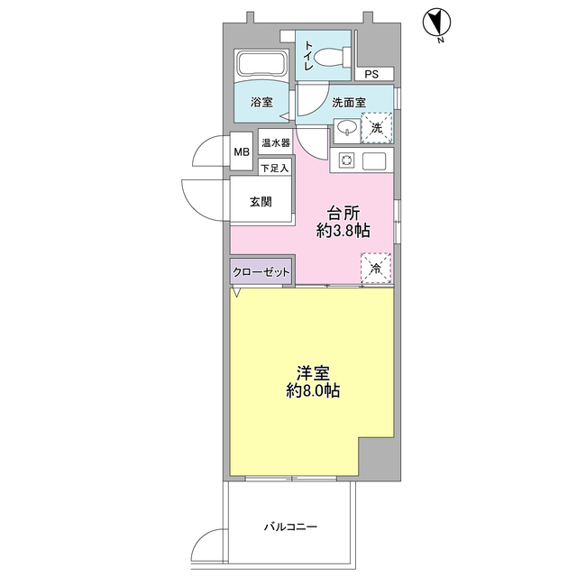 ヴェルデ東日本橋の間取り
