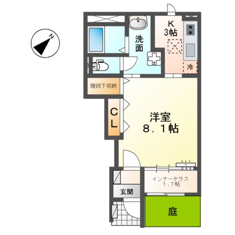 ウィン・ベルⅤ(ファイブ)の間取り