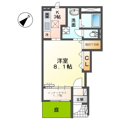 ウィン・ベルⅤ(ファイブ)の間取り