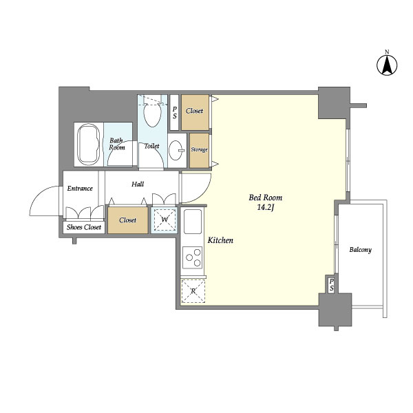 エムジー目黒駅前の間取り