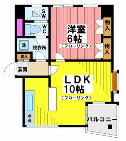 パティオアゼリーの間取り