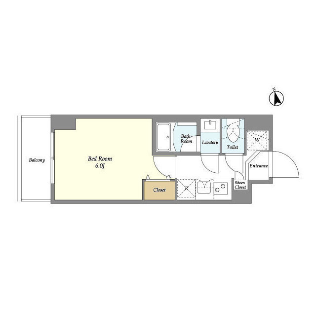 Augusta Residence大森の間取り