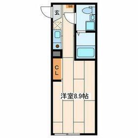 Ｌｅｓ　Ａｉｌｅｓ　Ⅲ（レ・ゼール３）・203号室の間取り