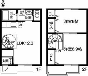 四季　雅・106号室の間取り
