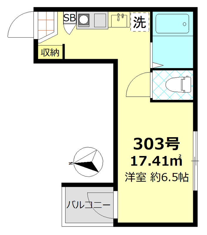 グラシア蒲田本町の間取り