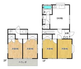 石塚住宅の間取り